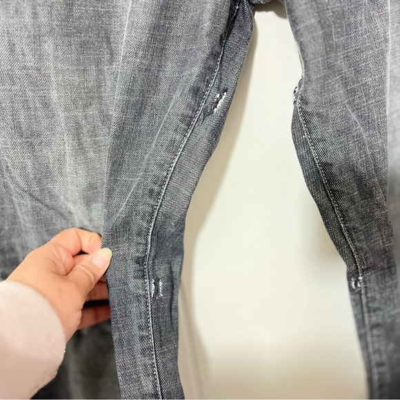 Lucky Brand 361 Vintage Straight Jeans Men’s  Gray  Size 31x32 Distressed - Picture 4 of 15